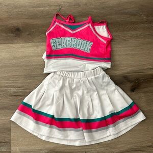 Kids zombies cheerleading costume